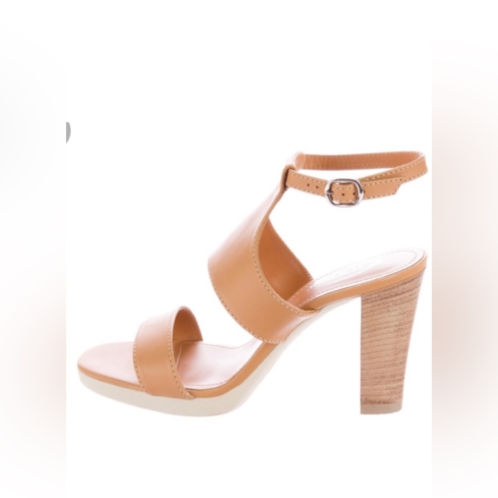 Tod’s Vachetta Leather Sophie Bikini Leather Sandal